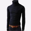 New Autumn Mens Sweaters Casual Male turtleneck Men's Fashion 