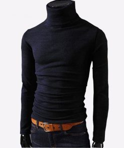 New Autumn Mens Sweaters Casual Male turtleneck Men's Fashion 