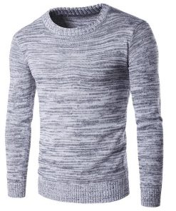 New Autumn Winter Cotton Casual O Neck Sweater Jumpers Men's Fashion 