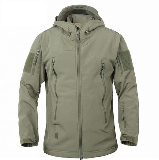 Army Camouflage Coat Military Jacket Waterproof Windbreaker Raincoat