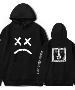 Lil Peep Printed Sweatshirts Plus Sizes for Men Casual Fleece Streetwear Hoodies