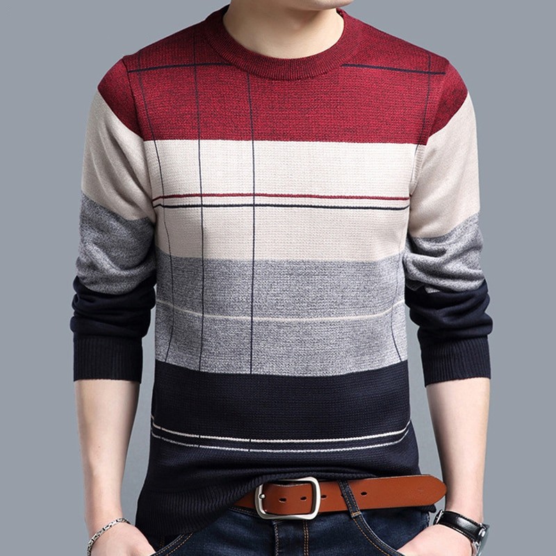 Brand Social Cotton Thin Men's Pullover Sweaters